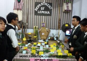 Lepcha Dept. Exhibition in SGC Namchi