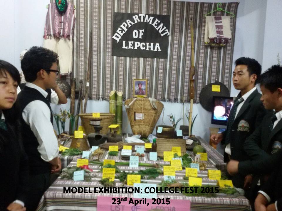 Model Exhibition- Lepcha Department SCG Namchi